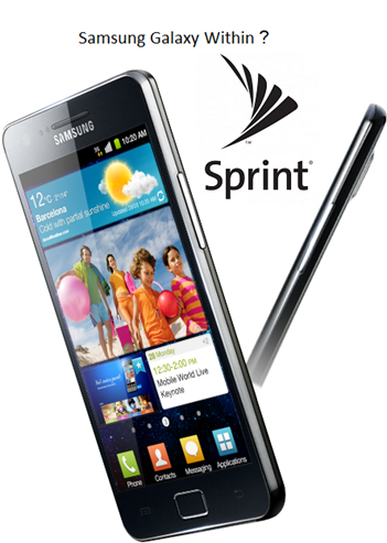 Samsung Galaxy S II As Galaxy Within For Sprint