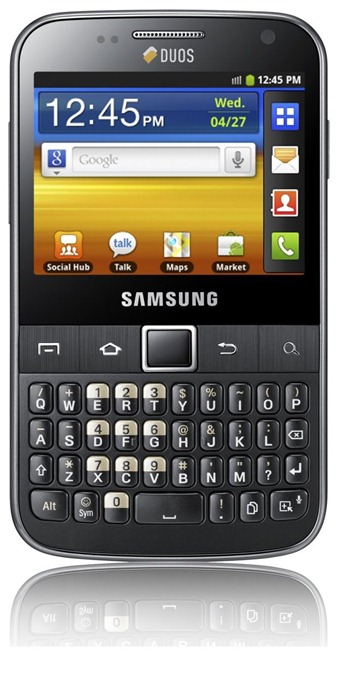 Samsung Galaxy Y Pro Duos