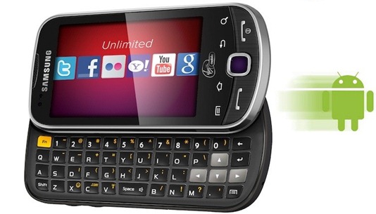 Samsun Intercept For VirginMobile Gets Froyo Update