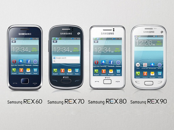 Samsung REX Mobiles