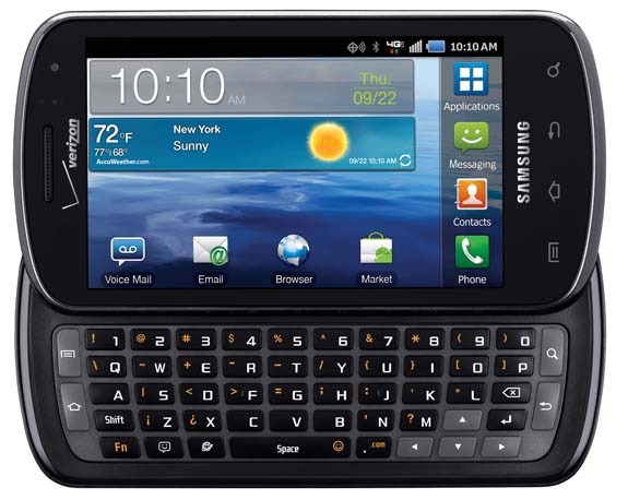 Samsung Stratosphere (First QWERTY LTE) To Hit Verizon On Oct. 13th For ...