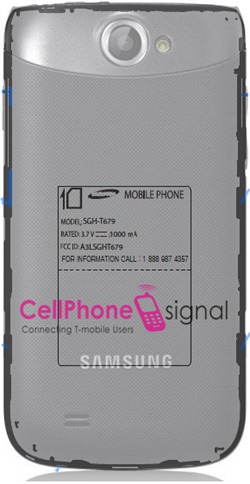 Samsung Galaxy W As SGH-T679 For T-Mobile