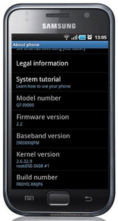 Samsung getting Froyo