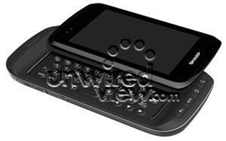 Sharp Sidekick Android Handset Leaked Image