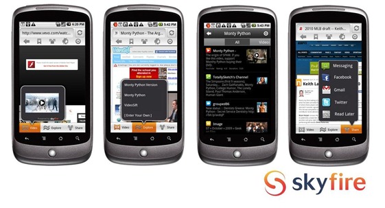 Skyfire 4.0 For Android