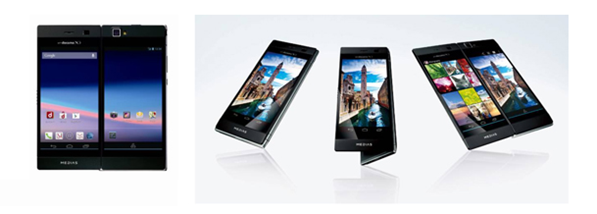 MEDIAS W N-05E smartphone