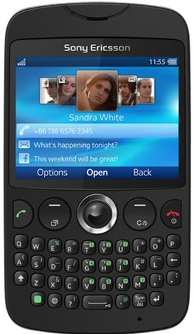 Sony Ericsson Txt