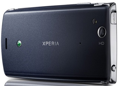 Sony Ericsson Xperia arc Back