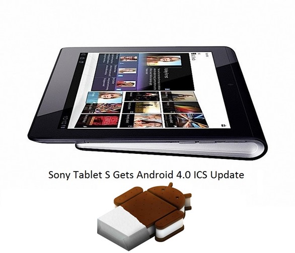Sony Tablet S Gets Android 4.0 ICS Update