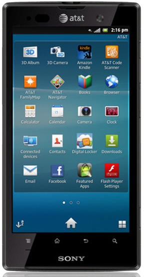 Sony Xperia Ion For AT&T