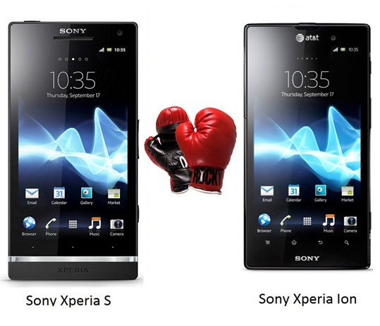 Sony Xperia S Vs Sony Xperia Ion