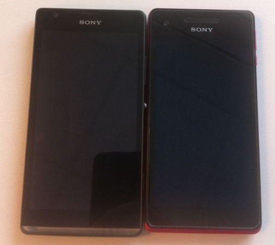 Sony Xperia SP C530X with Xperia V