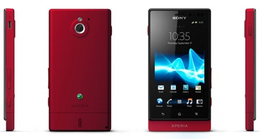 Sony Xperia Sola Red