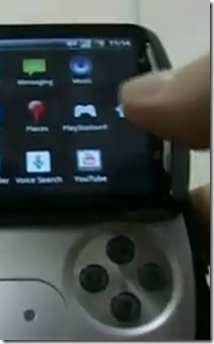 SonyEricsson PlayStation Phone's Play Station app