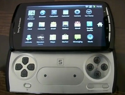SonyEricsson PlayStation Phone's Play Station app