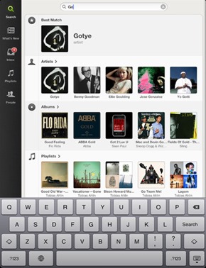 Spotify For iPad