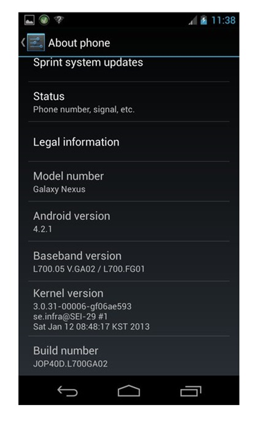Sprint-Galaxy-Nexus-Android 4.2.1-Update-GA02