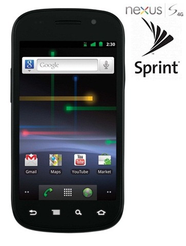 Sprint's Google Nexus S 4G