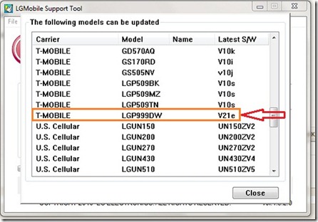 Mobile G2x Gingerbread Update V21e Available Now