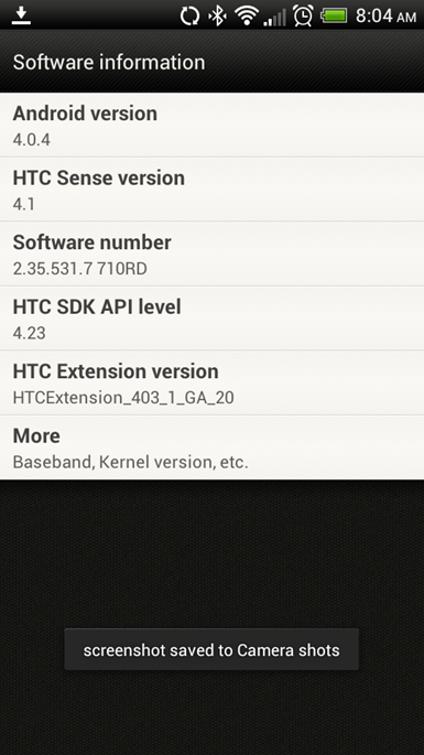 HTC One S Gets Android 4.0.4 ICS Update v2.35.531.7
