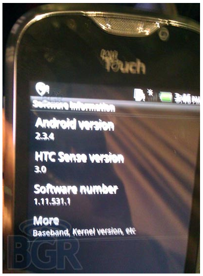 T-Mobile MyTouch 4G Slide leaked picture
