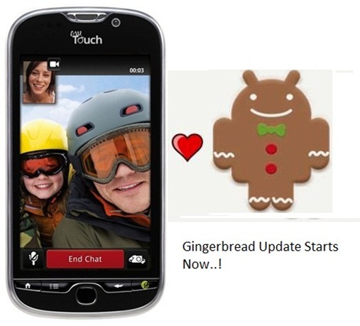 T-Mobile myTouch 4G’s Gingerbread Update Pilot Test Starts Now