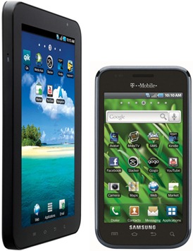 T Mobile's Samsung Galaxy Tab & Vibrant