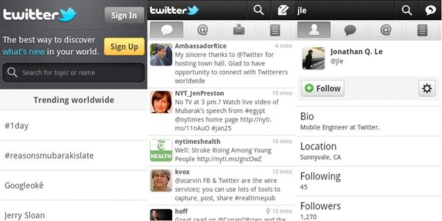 Twitter 2.0 App Update For Android