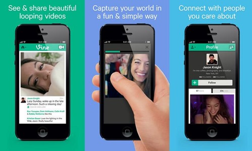 Twitter Vine for iPhone