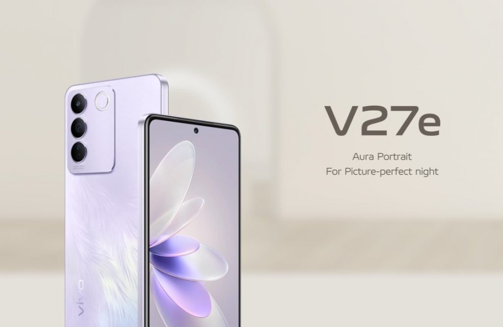Vivo V27e Landing Page
