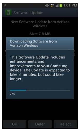 Verizon Galaxy Note II Update LL4