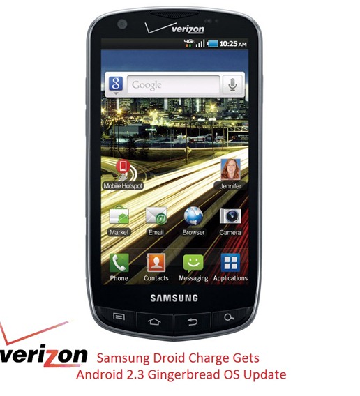 Samsung Droid Charge Gingerbread Update