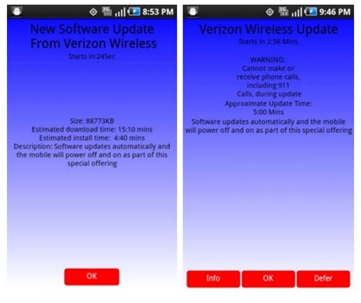 Verizon’s Samsung Fascinate Gets Gingerbread Update