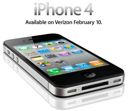 Verizon iPhone 4 Gets Official