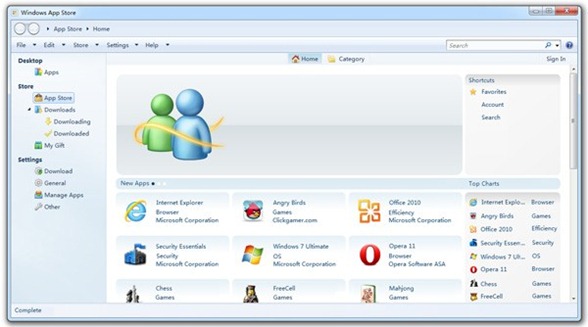 Windows 8 App Store Screenshot Leaked