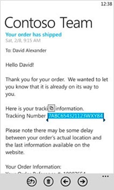 Windows Phone 7 Copy & Paste Feature