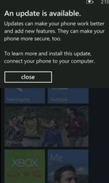 Windows Phone 7 Update
