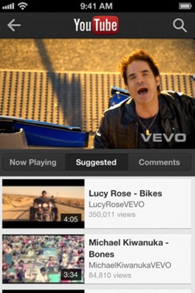 YouTube App For iPhone