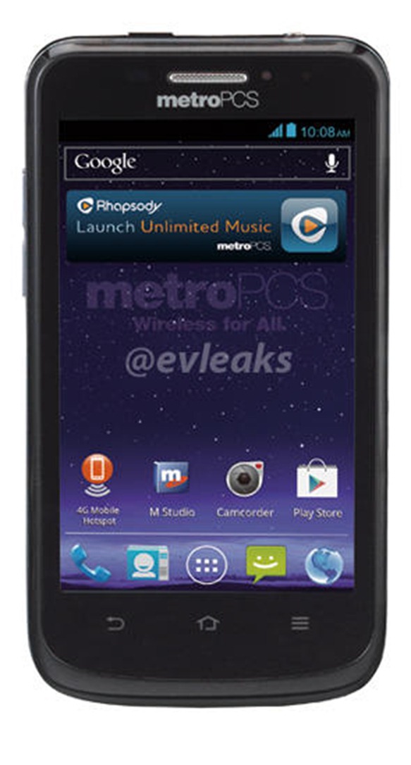 ZTE Avid 4G leaked photo in Twitter