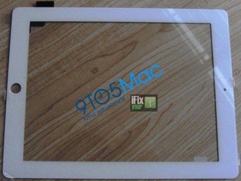 iPad 2 White Bezel Leaked Pic