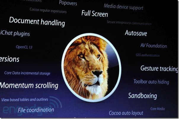 max os x lion features