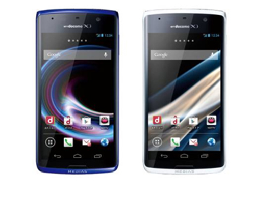MEDIAS Χ N-04E smartphone
