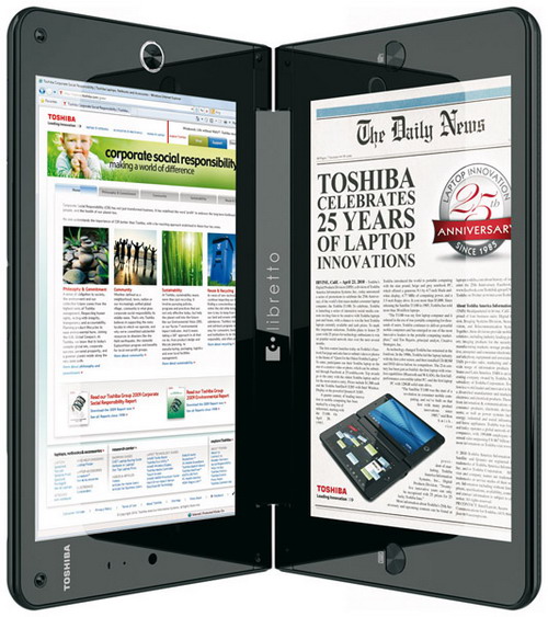 Toshiba Librettow100dual screen laptop-3